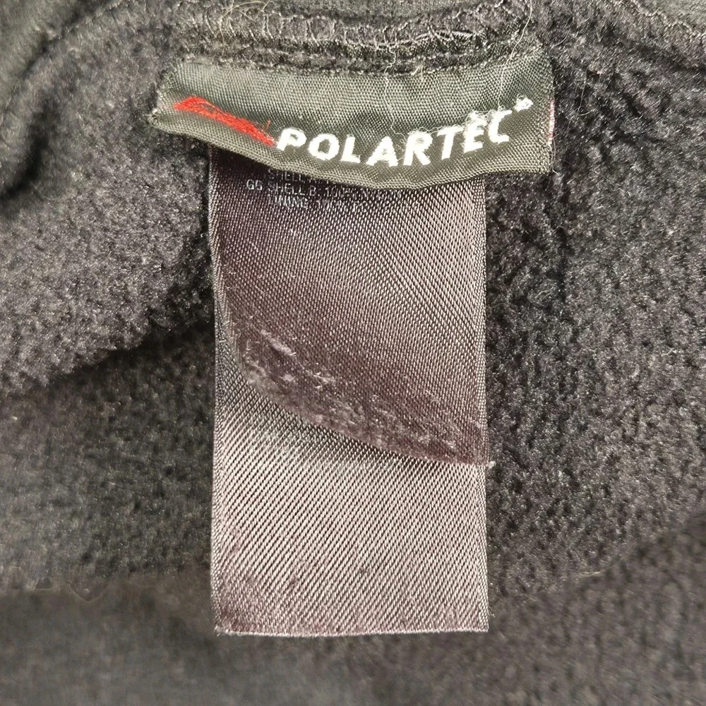 The North Face Denali Jacket Mens XL Black Polartec Fleece Full Zip Hiking Lined